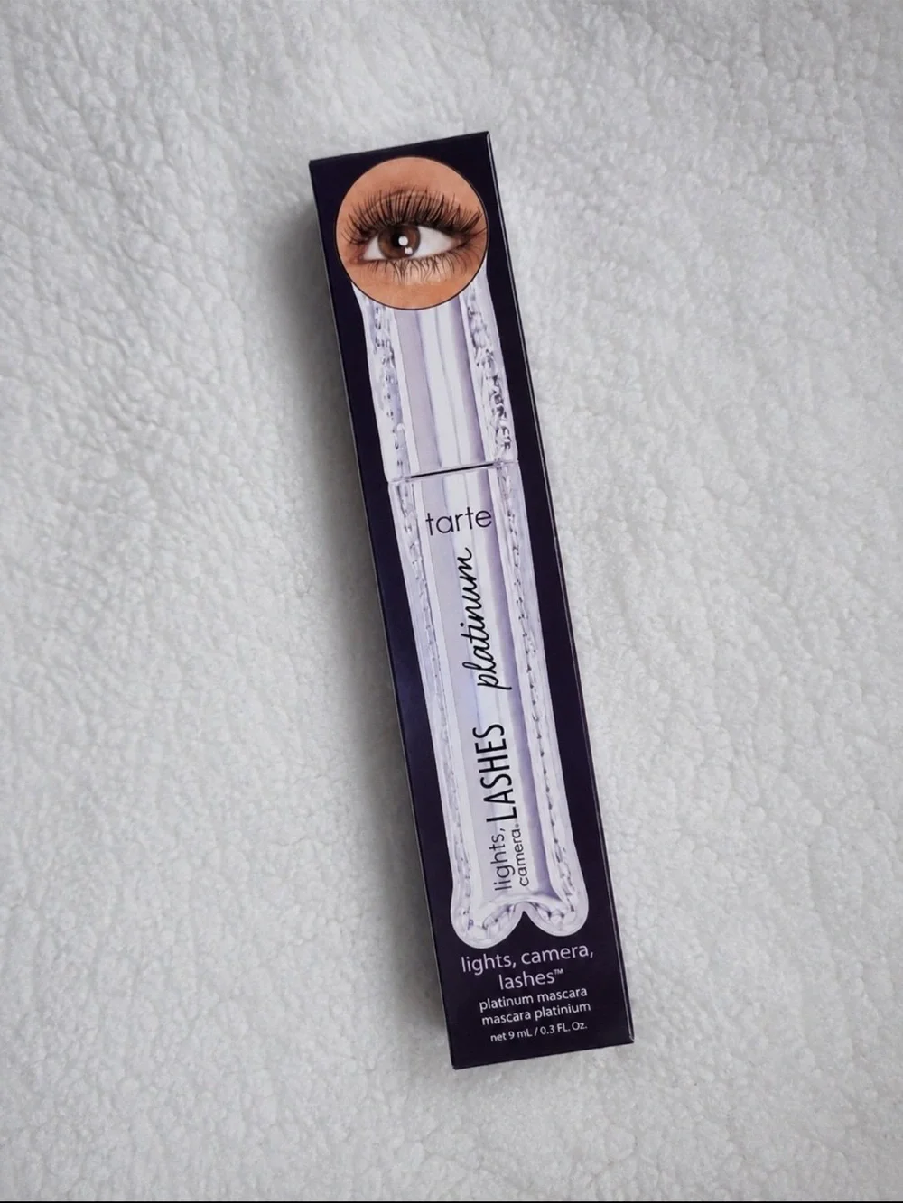 Brand New Tarte Lights, Camera, Lashes Platinum Mascara in Black